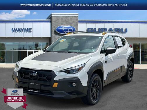 Crystal White Pearl 2024 Subaru Crosstrek Wilderness
