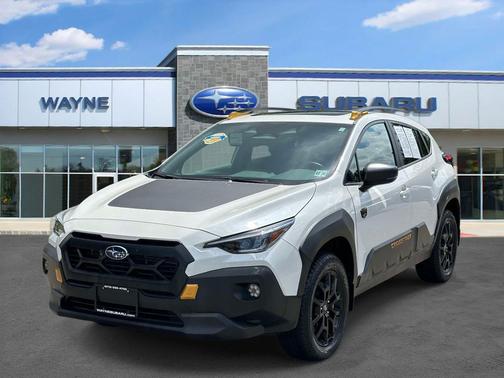 Crystal White Pearl 2024 Subaru Crosstrek Wilderness