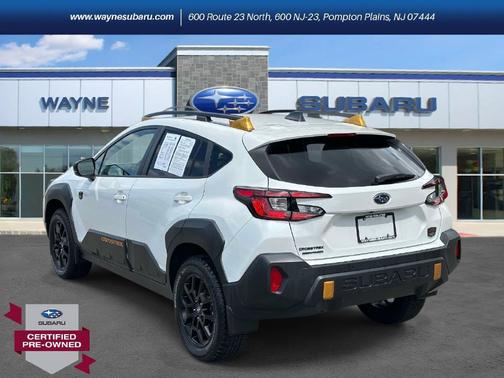 Crystal White Pearl 2024 Subaru Crosstrek Wilderness