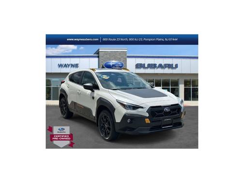 Crystal White Pearl 2024 Subaru Crosstrek Wilderness