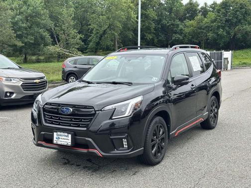 Crystal Black Silica 2023 Subaru Forester Sport