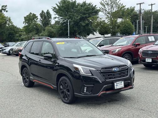 Crystal Black Silica 2023 Subaru Forester Sport