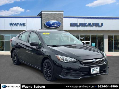 Crystal Black Silica 2022 Subaru Impreza Base