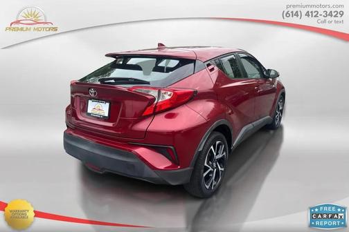 Red 2018 Toyota C-HR XLE Premium