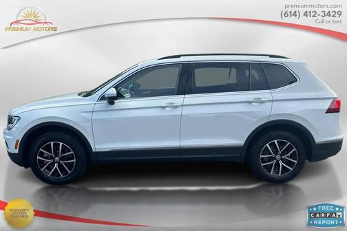 Pure White 2021 Volkswagen Tiguan 2.0T SE