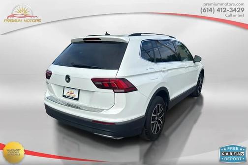 Pure White 2021 Volkswagen Tiguan 2.0T SE