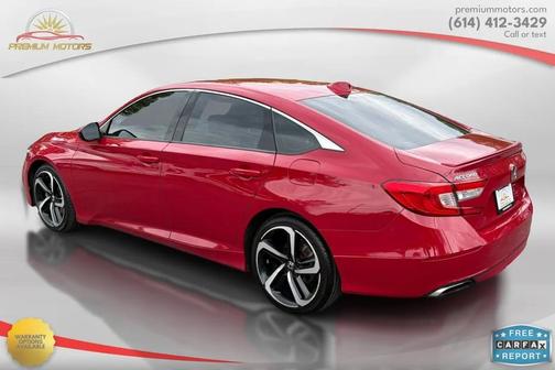 San Marino Red 2019 Honda Accord Sport