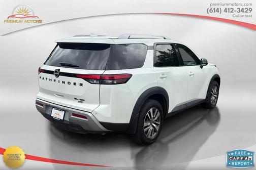 Pearl White Tricoat 2022 Nissan Pathfinder SL 4WD