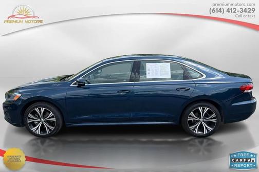 Tourmaline Blue Metallic 2022 Volkswagen Passat 2.0T SE