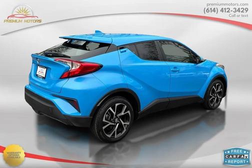 Blue 2019 Toyota C-HR XLE