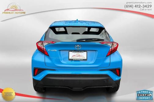 Blue 2019 Toyota C-HR XLE