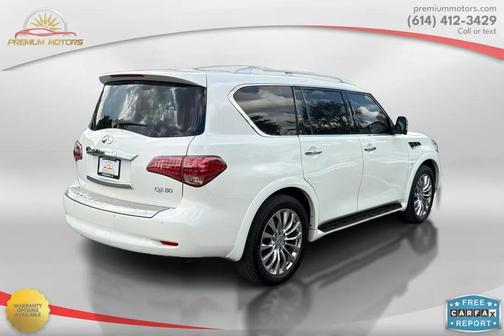 Majestic White 2015 INFINITI QX80 Base