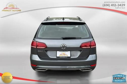 Platinum Gray Metallic 2019 Volkswagen Golf SportWagen TSI S