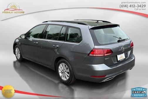 Platinum Gray Metallic 2019 Volkswagen Golf SportWagen TSI S