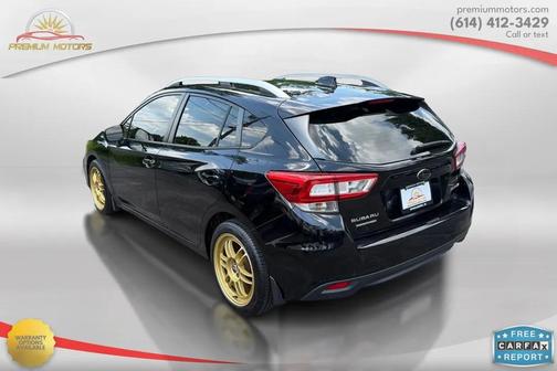 Black 2018 Subaru Impreza 2.0i Premium