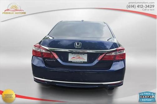 2017 Honda Accord EX-L w/Navigation & Honda Sensing