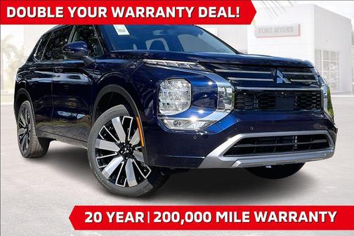 Cosmic Blue Metallic 2026 Mitsubishi Outlander SEL