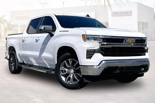 Summit White 2023 Chevrolet Silverado 1500 LT