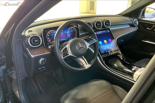 Black 2025 Mercedes-Benz C-Class C 300