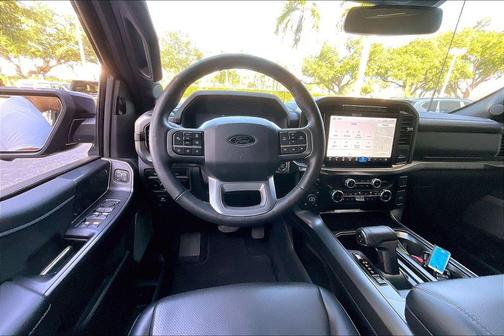 Antimatter Blue Metallic 2024 Ford F-150 Lariat