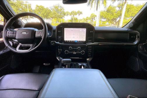 Antimatter Blue Metallic 2024 Ford F-150 Lariat