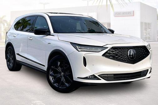 Platinum White Pearl 2023 Acura MDX A-SPEC