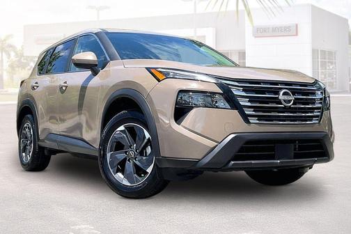 Baja Storm Metallic 2025 Nissan Rogue SV
