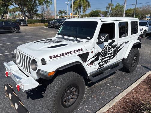 Bright White Clearcoat 2023 Jeep Wrangler Rubicon