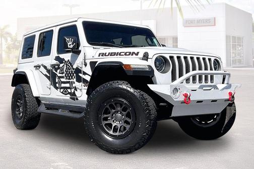 Bright White Clearcoat 2023 Jeep Wrangler Rubicon