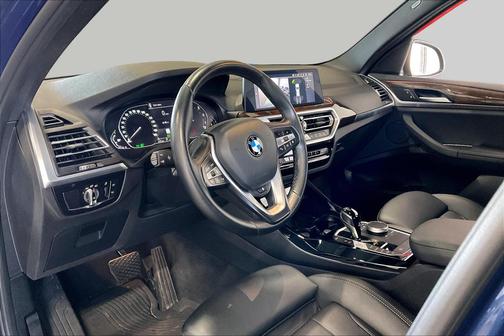 Blue 2022 BMW X3 xDrive30i