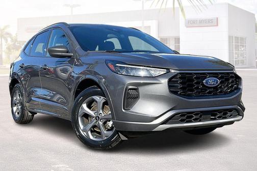 Gray Metallic 2024 Ford Escape ST-Line