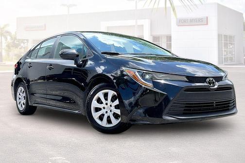 Midnight Black Metallic 2024 Toyota Corolla LE