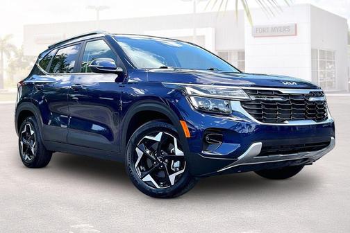 Dark Ocean Blue 2025 Kia Seltos EX