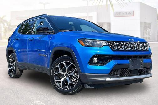 Hydro Blue Pearlcoat 2025 Jeep Compass Limited