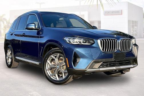 Blue 2023 BMW X3 xDrive30i