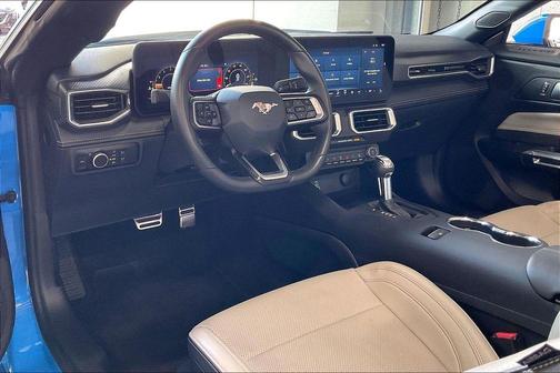 Grabber Blue Metallic 2025 Ford Mustang EcoBoost Premium