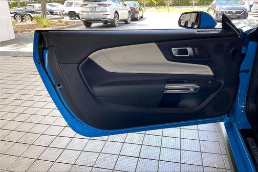 Grabber Blue Metallic 2025 Ford Mustang EcoBoost Premium