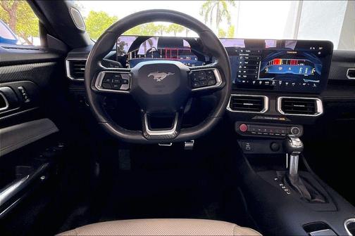 Grabber Blue Metallic 2025 Ford Mustang EcoBoost Premium