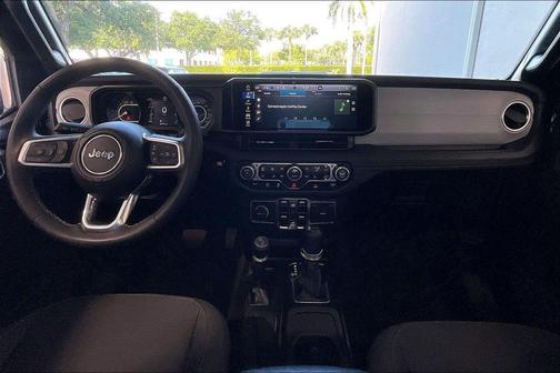 Black Clearcoat 2025 Jeep Wrangler 4-Door Sahara 4x4