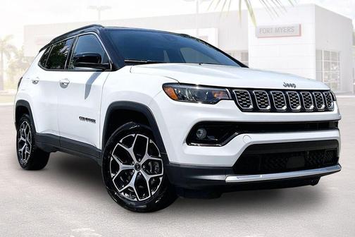 Bright White Clearcoat 2025 Jeep Compass Limited