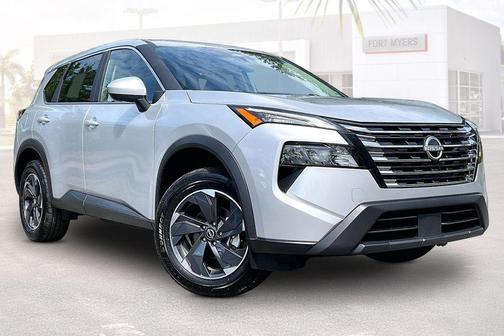 Brilliant Silver Metallic 2025 Nissan Rogue SV