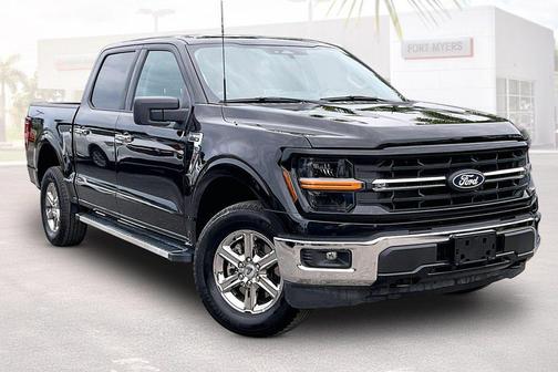 Black Metallic 2025 Ford F-150 XLT