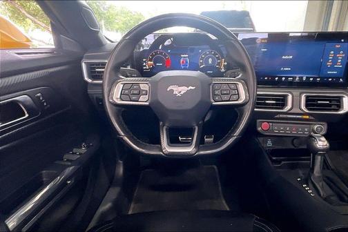Yellow Splash Metallic Tri-coat 2024 Ford Mustang EcoBoost Premium