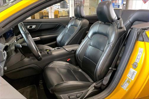 Yellow Splash Metallic Tri-coat 2024 Ford Mustang EcoBoost Premium