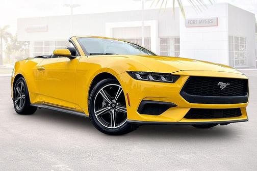 Yellow Splash Metallic Tri-coat 2024 Ford Mustang EcoBoost Premium