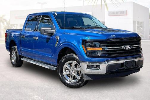 Blue Metallic 2025 Ford F-150 XLT