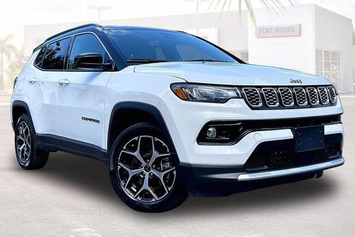 Bright White Clearcoat 2025 Jeep Compass Limited