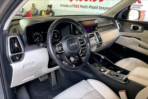 Steel Gray 2023 Kia Sorento Hybrid SX Prestige