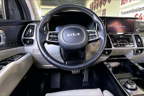 Steel Gray 2023 Kia Sorento Hybrid SX Prestige