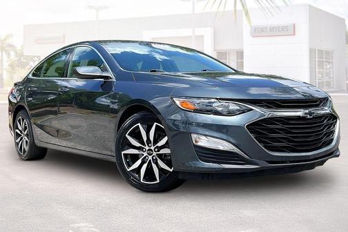 Shadow Gray Metallic 2021 Chevrolet Malibu FWD RS